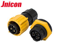 Konektor Kabel Tahan Air 3 Pin Solder, Konektor Pemasangan Panel IP67