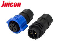 Konektor Kabel IP Edaran Plastik Melingkar Seri M19 2 Tiang Untuk Layar LED