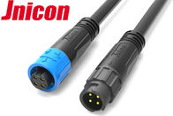Jnicon Bayonet Konektor LED Tahan Air, 4 Pin Pria Wanita Konektor Kabel AC