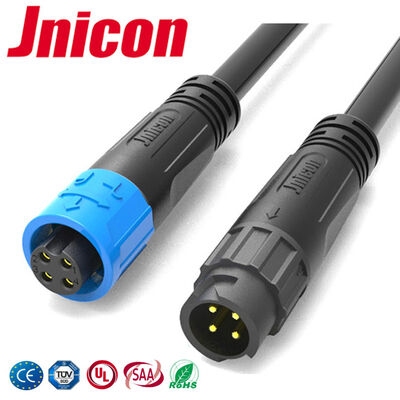 300V M12 Male Female Wire Connectors Produsen konektor udara tahan air industri