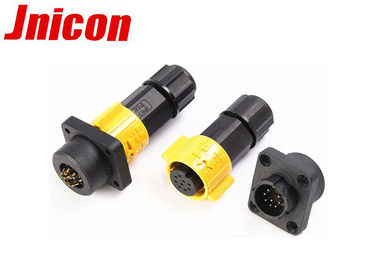 Panel Mount Waterproof Inline Plug Dan Socket M19 Koneksi Cepat 9 Pin