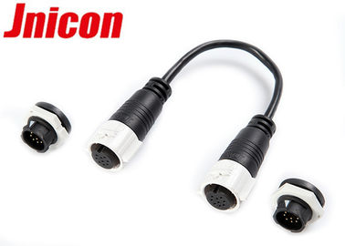 Konektor Tarik Dorong Sinyal Circular IP67 9 Pin Fire Safety Anti-Deformation