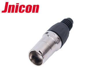 Konektor Listrik Waterproof Tipe Ethercon 90 Derajat Untuk Transmisi Sinyal