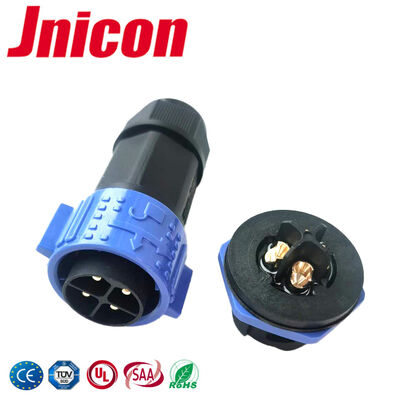 -40°C ~ +105°C Waterproof IP67 Konektor 4 Pin 30A Plastik Pria Wanita Konektor