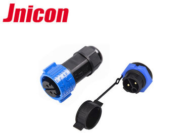 IP67 Listrik Panel Tahan Air Pasang Konektor Plug Dan Soket 2 Pin 50 Amp