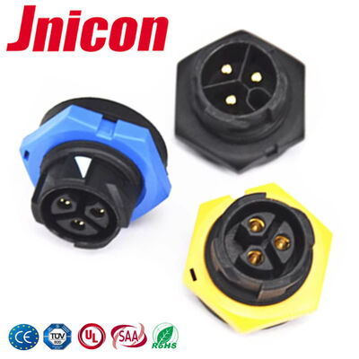 M19 IP67 Power Connector Terbaik Industri 300V DC Waterproof Connector