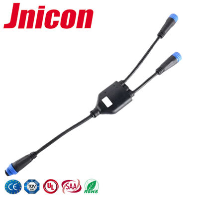 Y-Branch 10A Wire Splice Connector 20~16AWG Waterproof 2 Way Connector