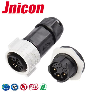 M25 500V Quick Lock 3+9 Multi Pin Waterproof Connector Untuk peralatan energi surya
