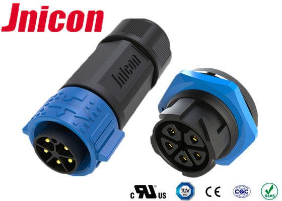 Konektor Kawat Listrik Luar Ruangan 600VAC Terminal Sekrup Multi Pin